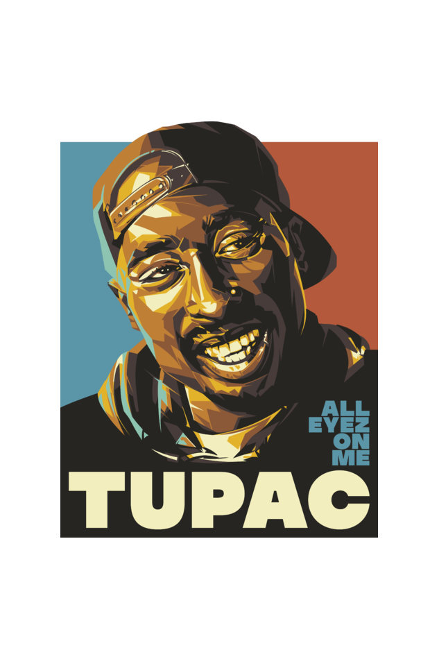 Tupac Oversized Unsex T-shirt