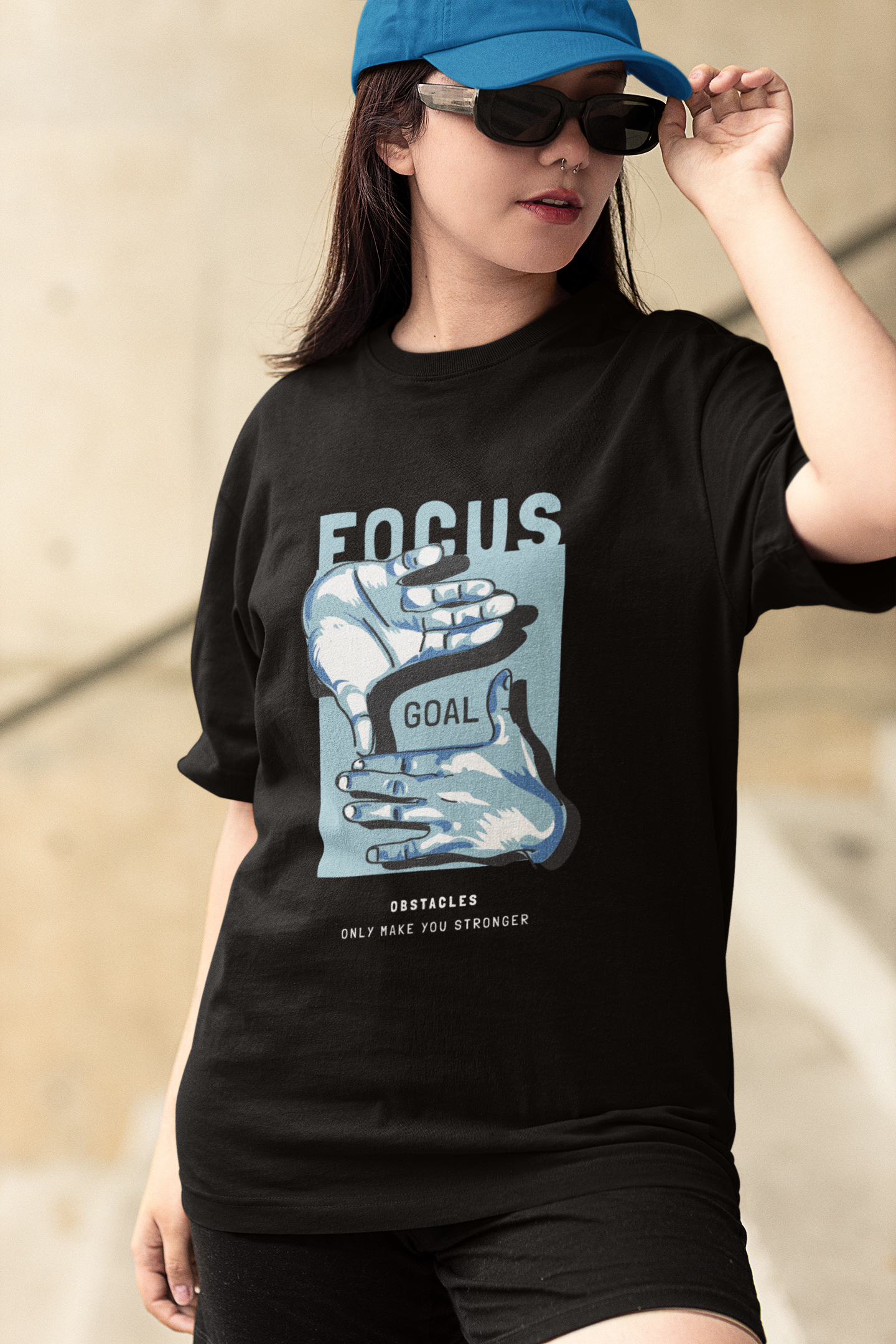 Focus Oversized Unisex T-shirt