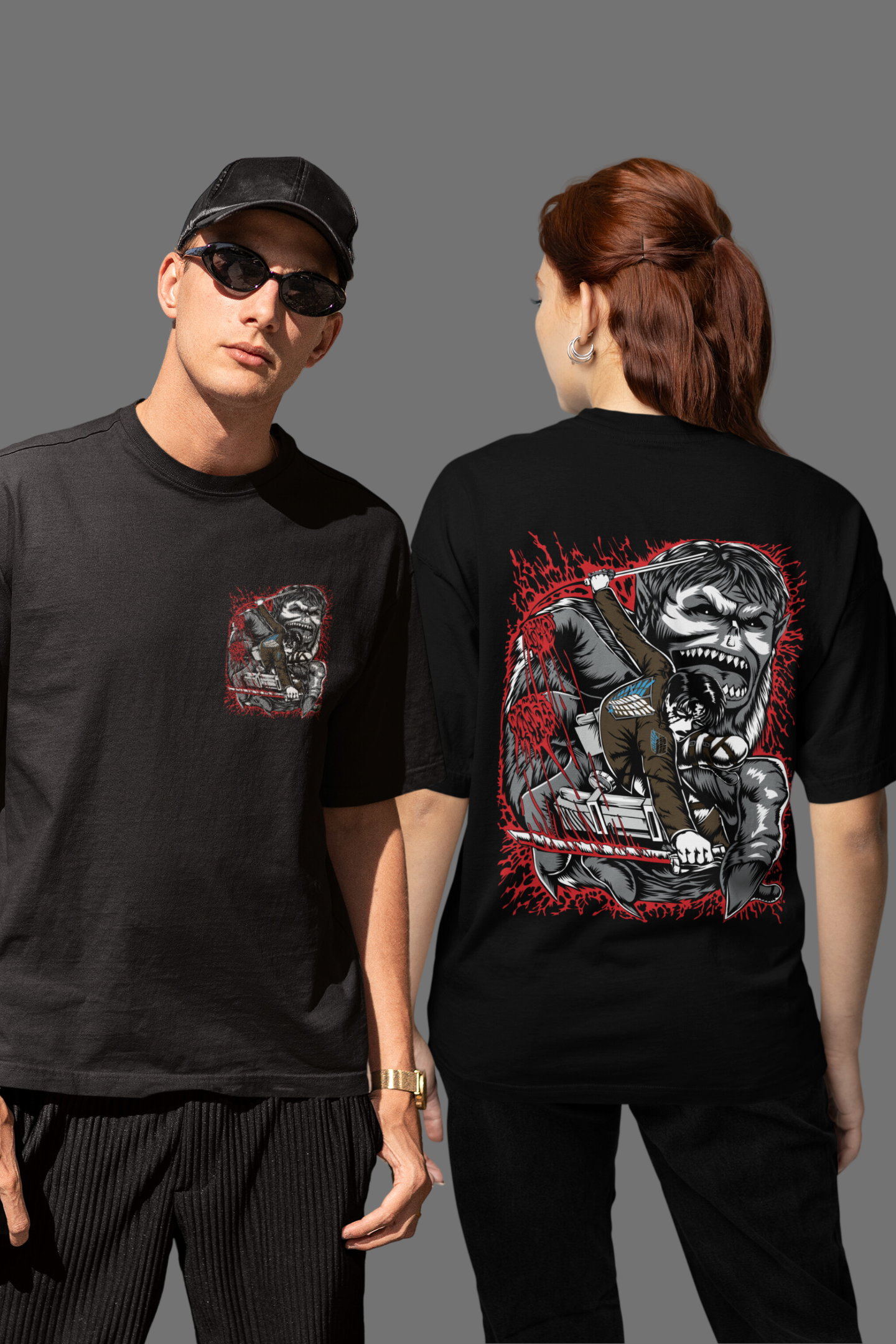 Attack on Titan Oversized Unisex T-shirt