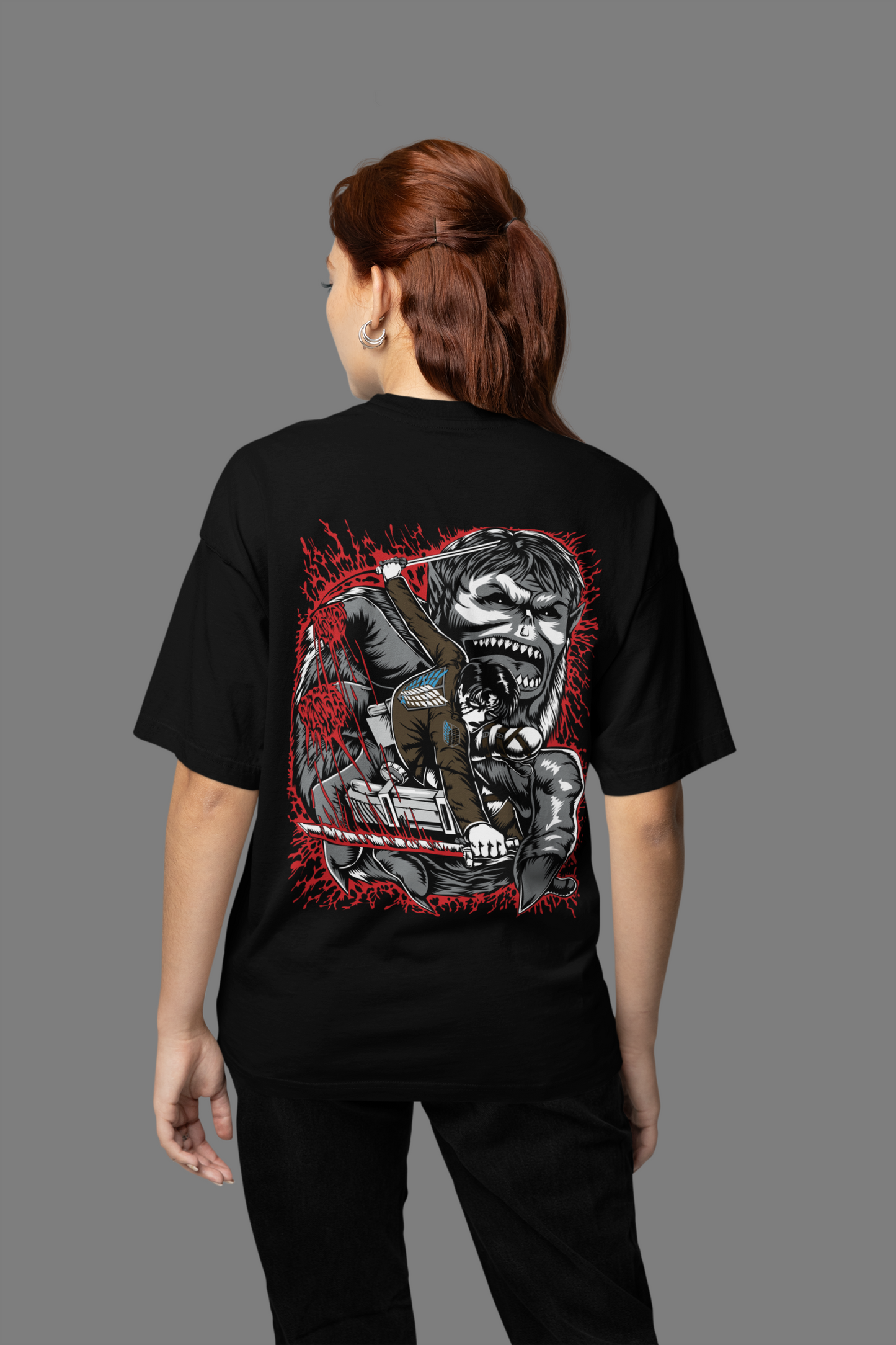 Attack on Titan Oversized Unisex T-shirt