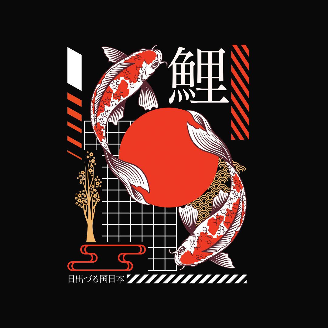 Koi Oversize Unisex T-Shirt