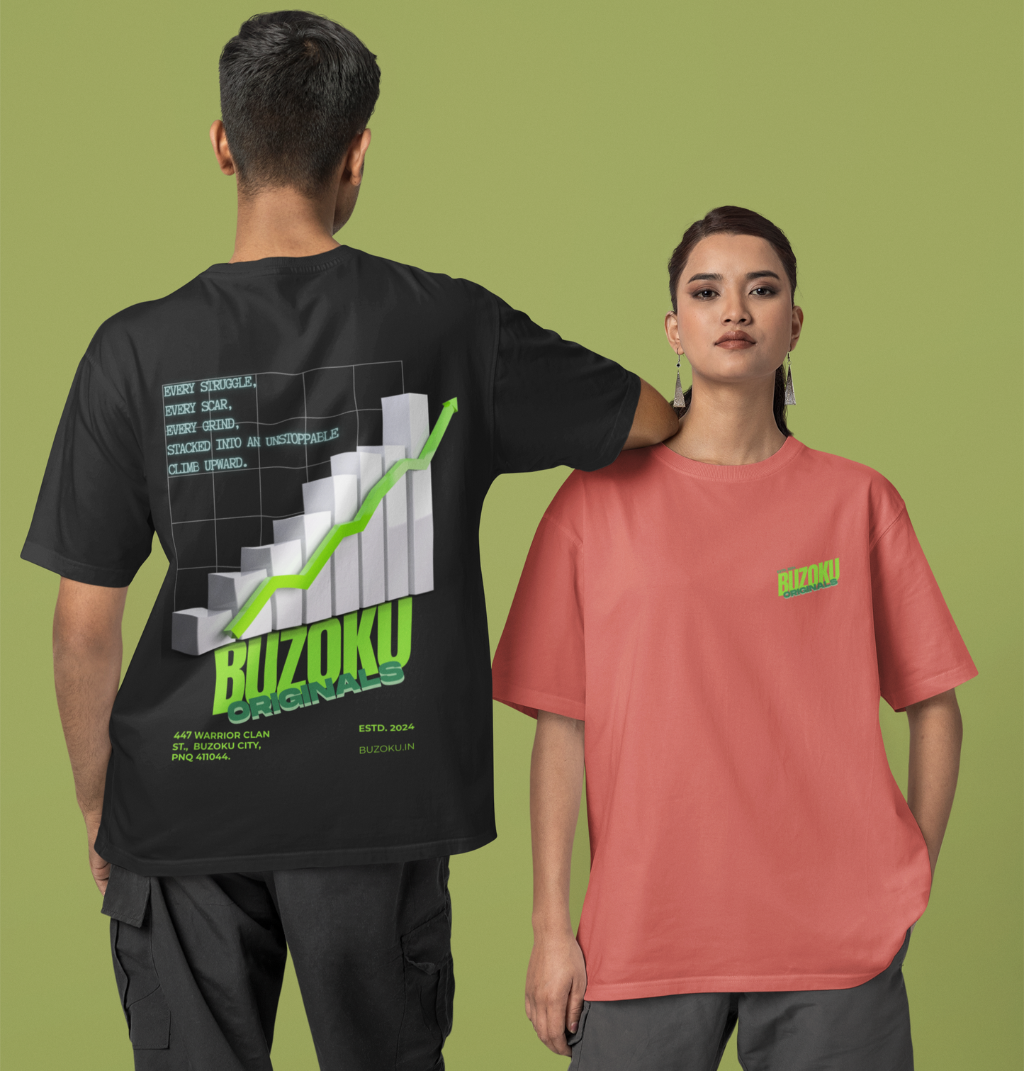 From Scar to Summit - Unisex Oversized T-Shirt