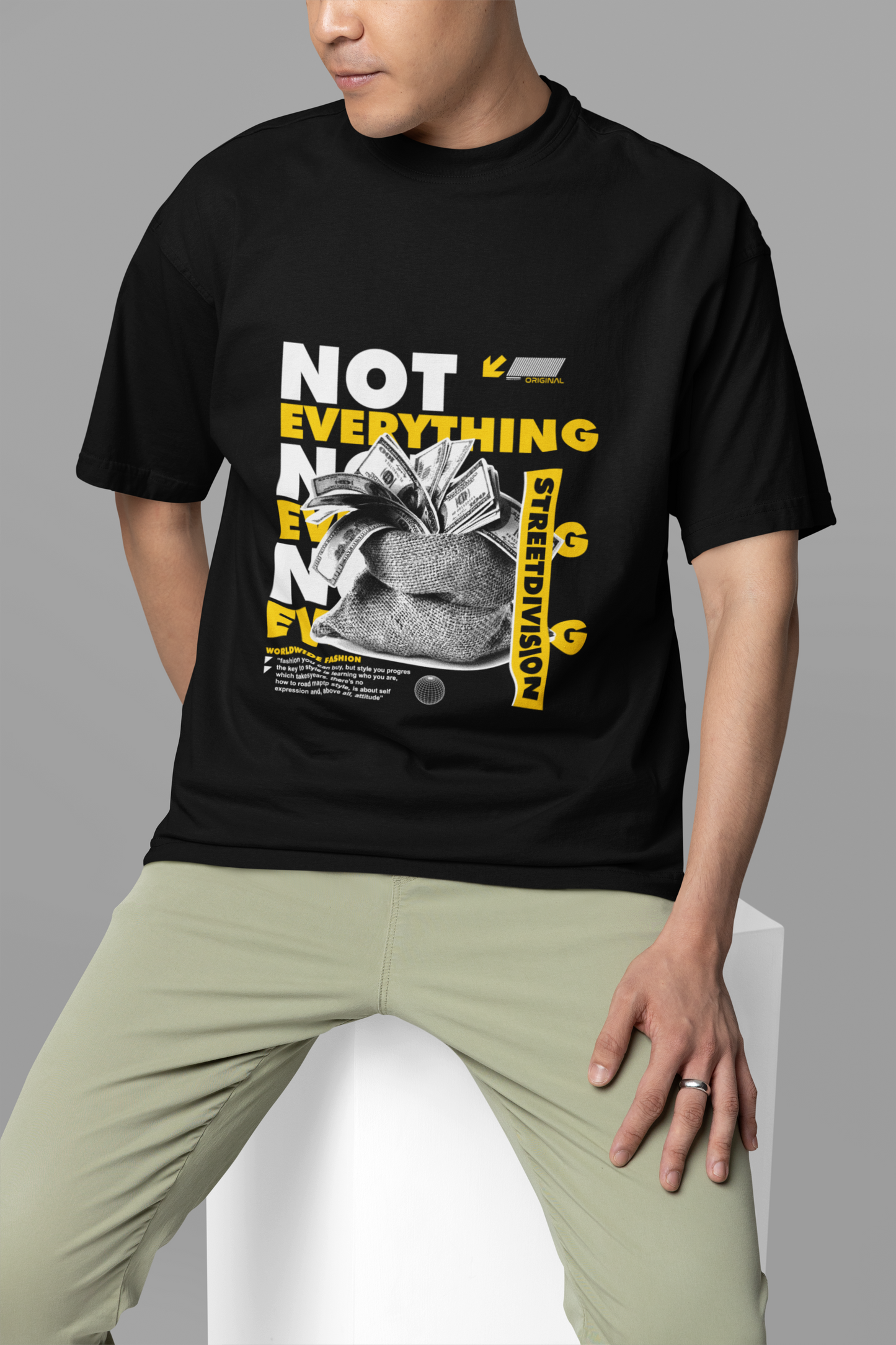 Not Everything Oversized Unisex T-Shirt