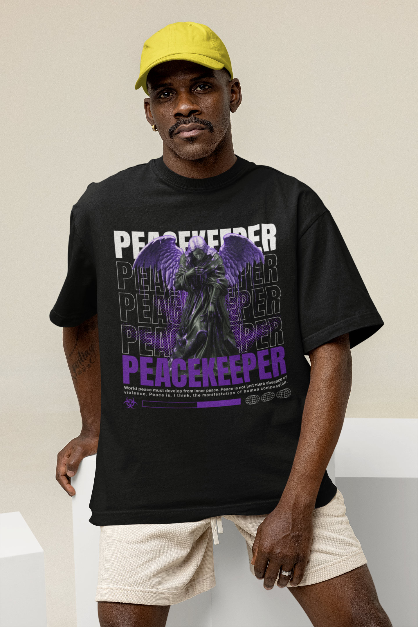 Peace Keeper Oversized Unisex T-Shirt