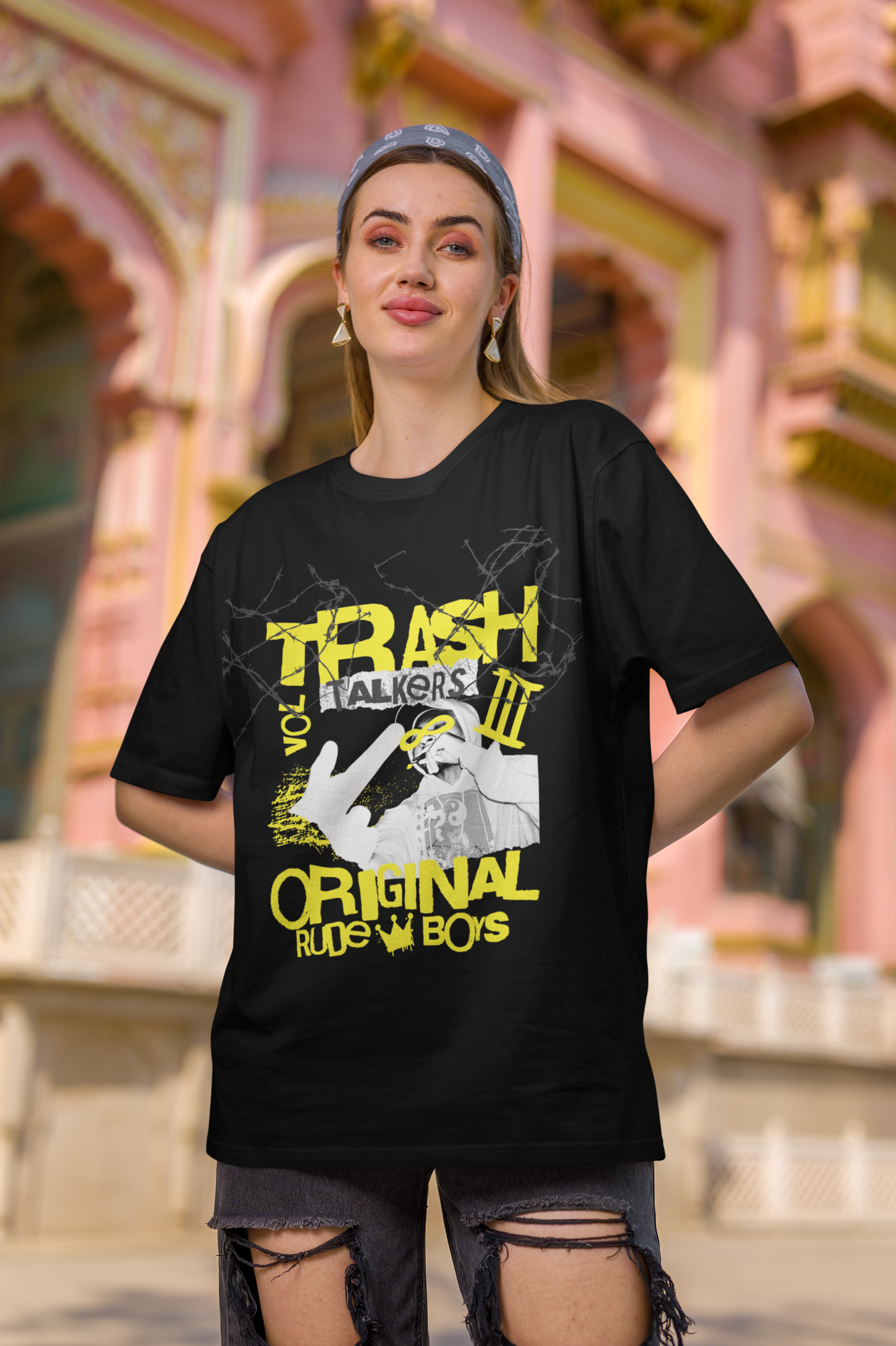 Trash Oversized unisex T-shirt