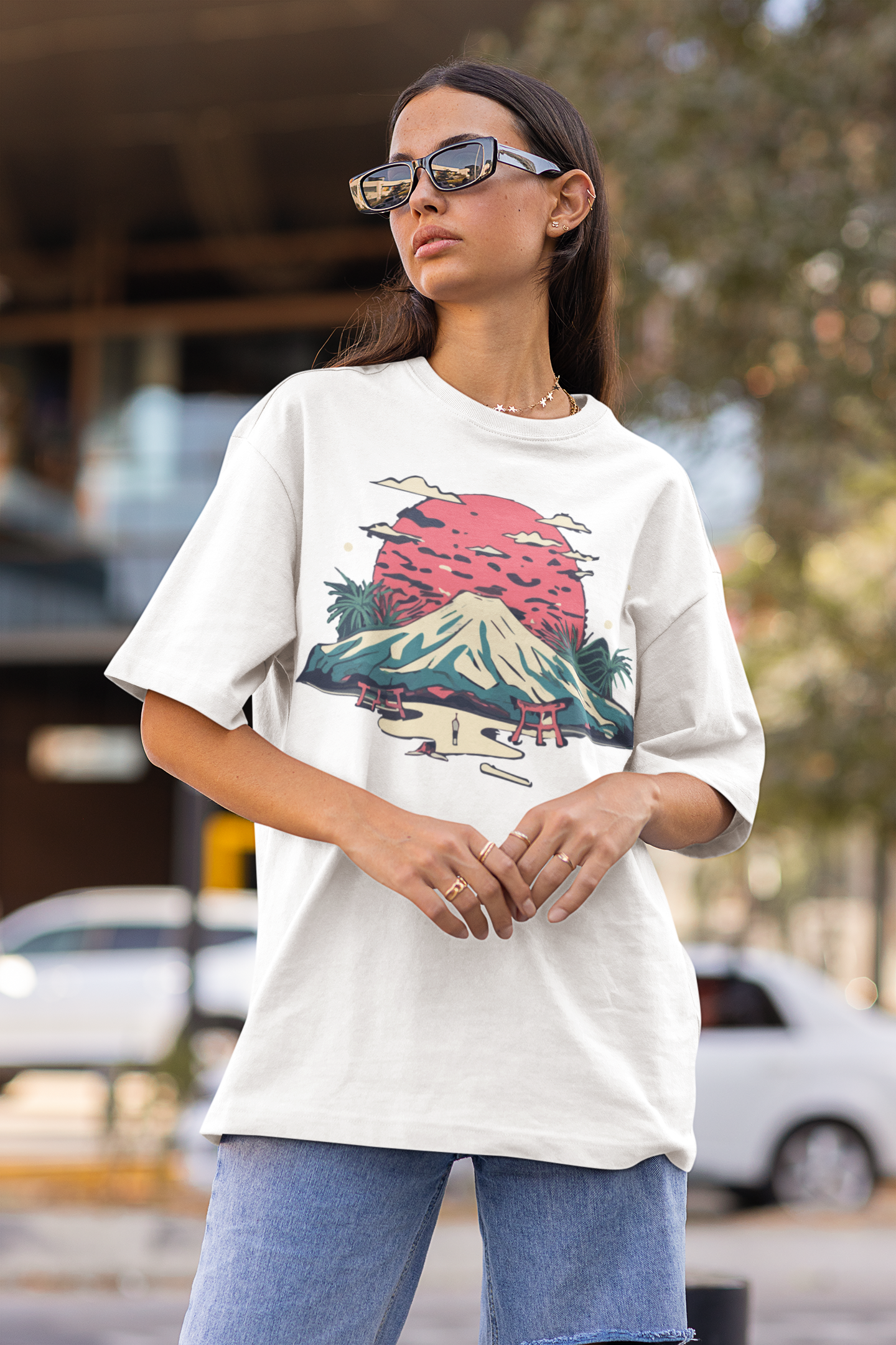 Volcano Oversized Unisex T-shirt