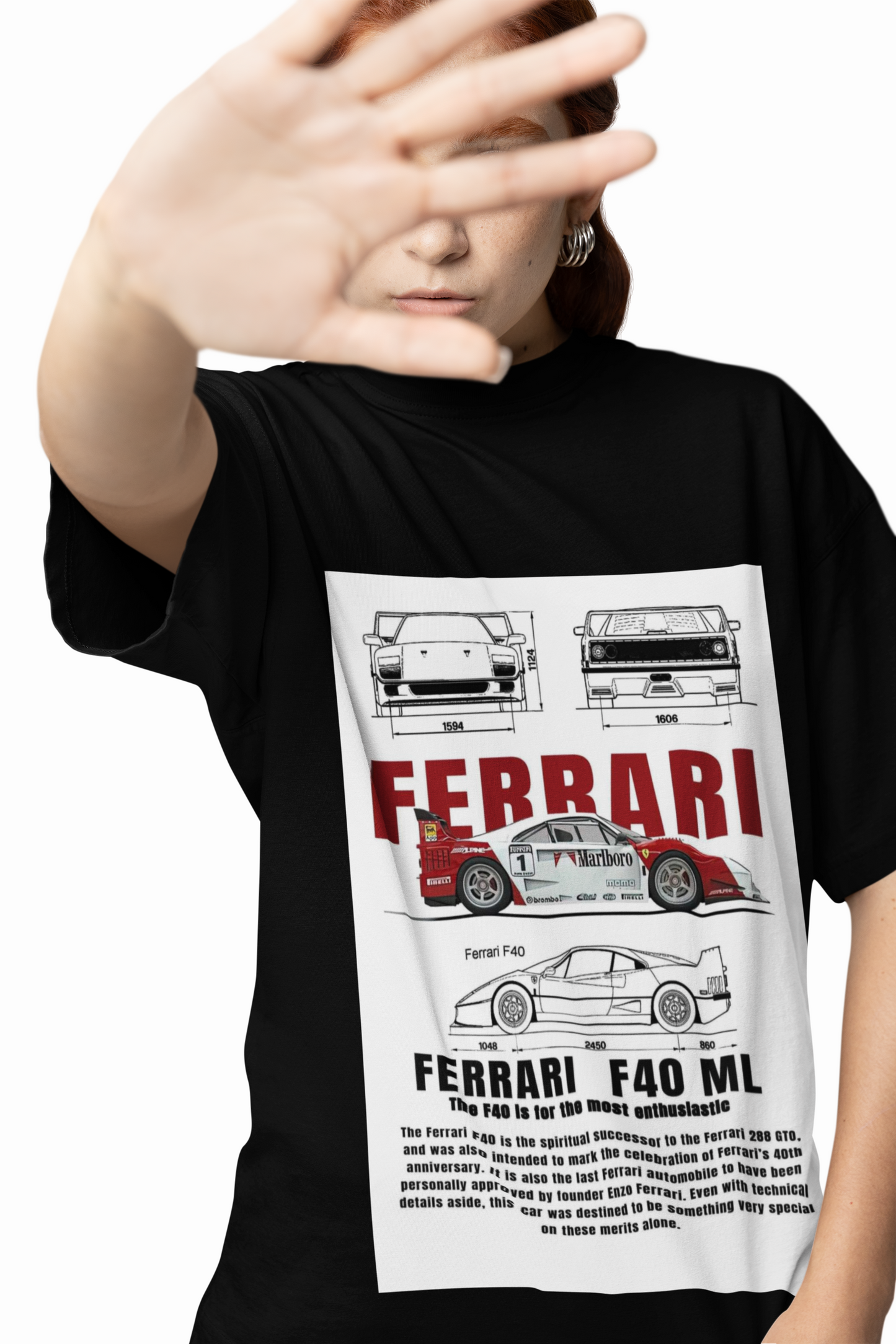 Ferrari Oversize Unisex T-shirt