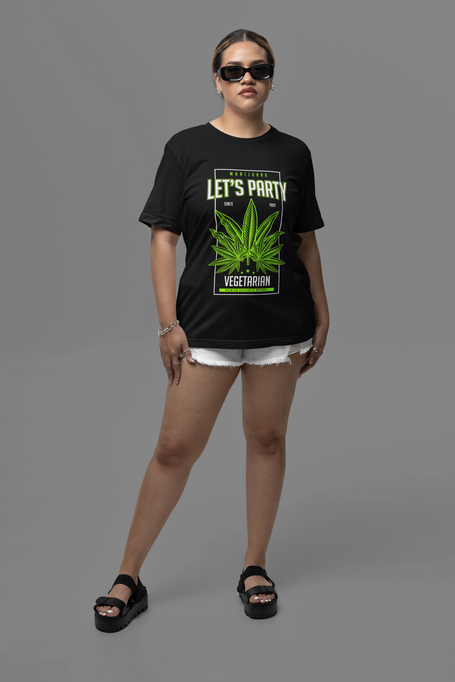 Lets Party Oversized Unisex T-Shirt