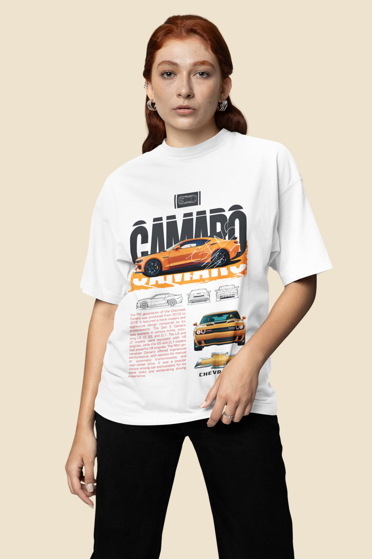 Camaro Oversize Unisex T-shirt