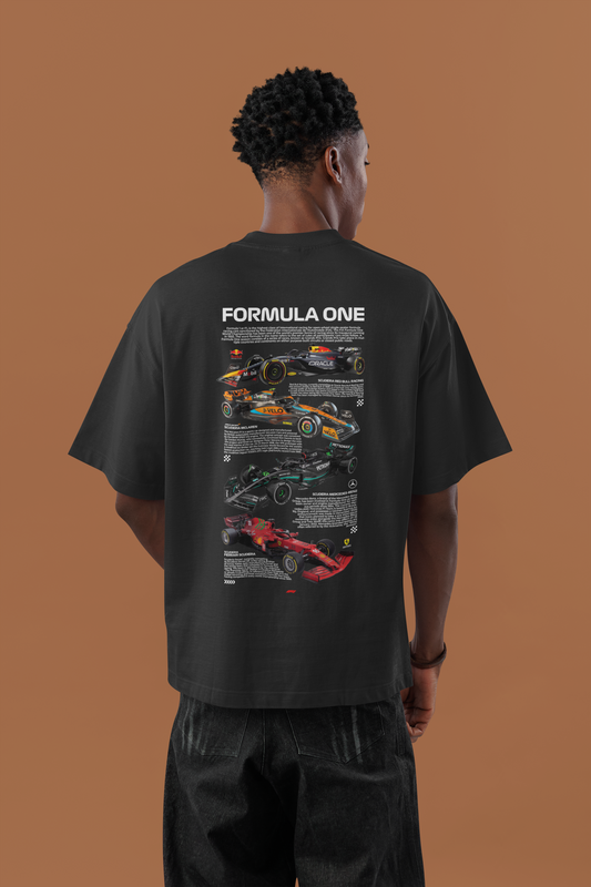 Formula One - Top 4 Scuderia - Terry Oversized T-Shirt