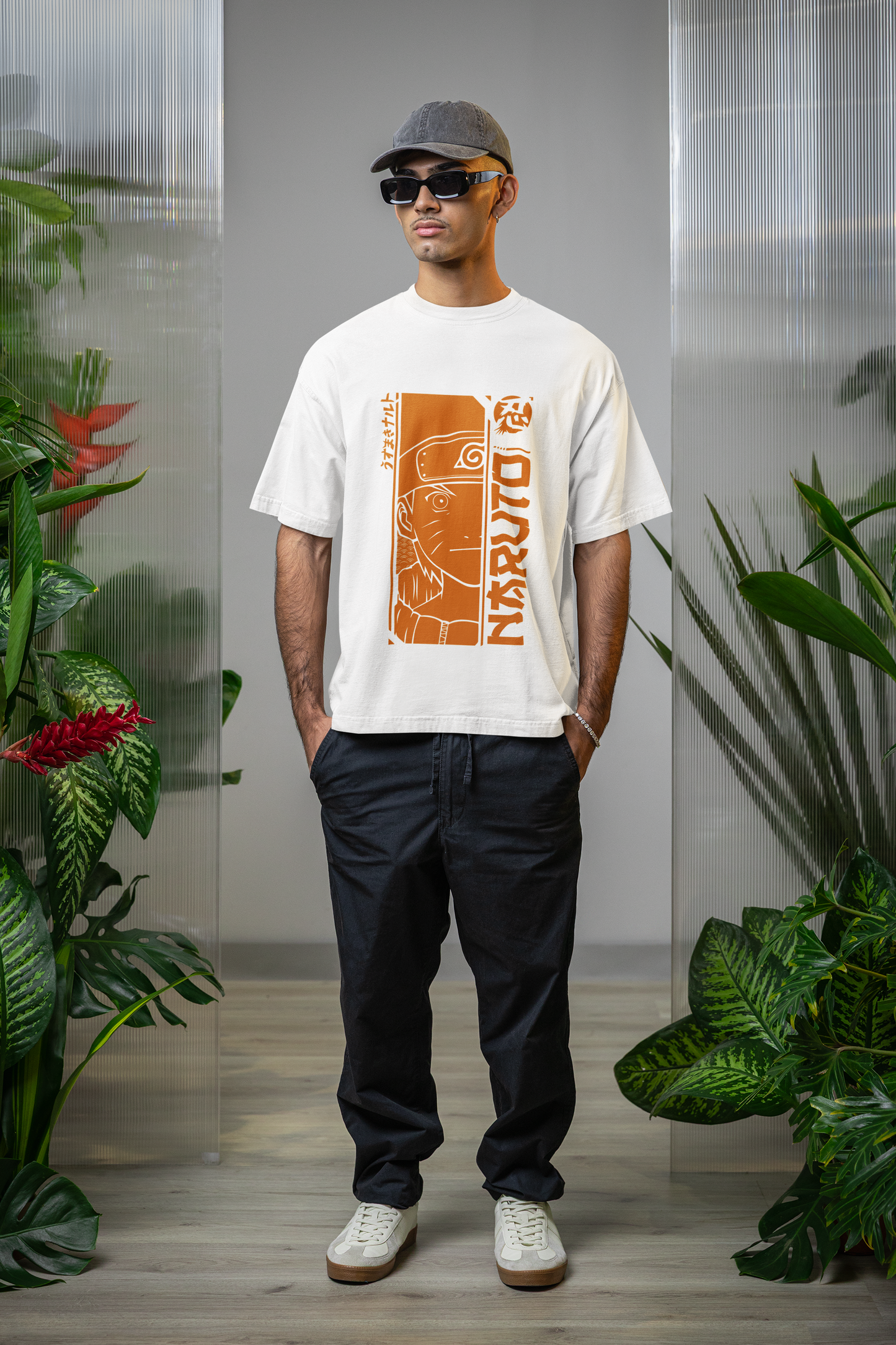 Naruto - Unisex Terry Oversized T-Shirt