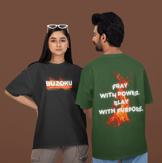 Fuel the Fire - Unisex Oversized T-Shirt