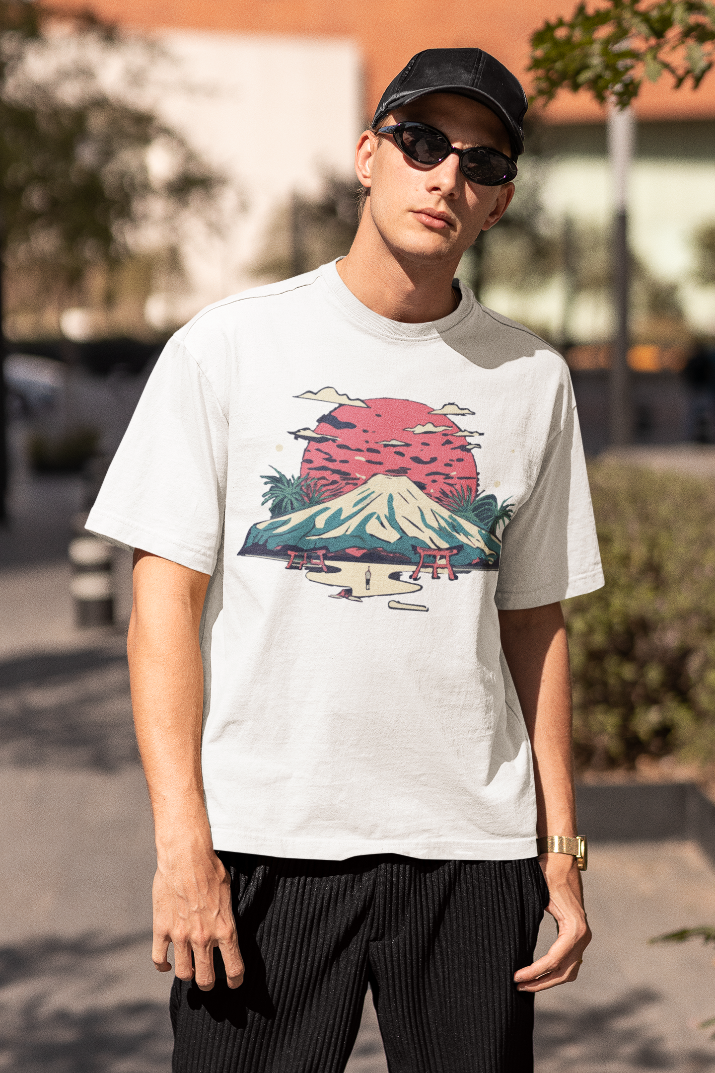 Volcano Oversized Unisex T-shirt