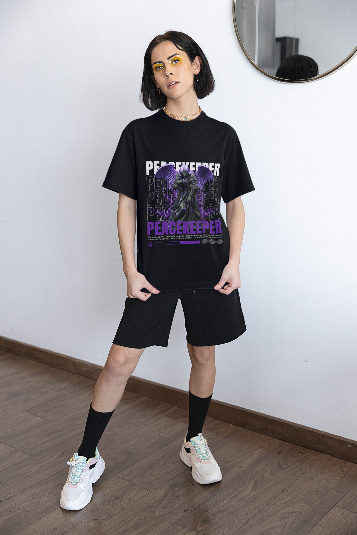 Peace Keeper Oversized Unisex T-Shirt