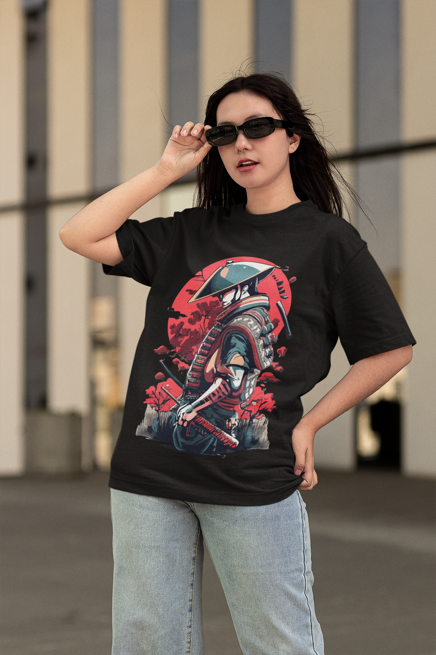 Samurai Oversize Unisex T-shirt