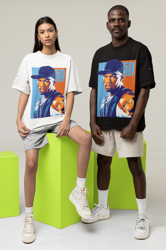 50 Cent Oversized Unisex T-shirt